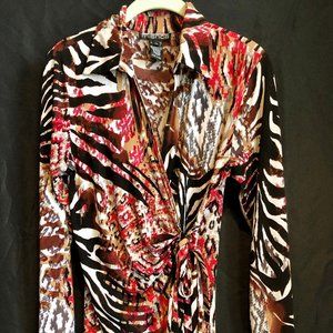 Mischa Fun Wrap Blouse